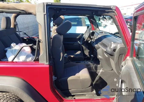 2012 Jeep Wrangler Sport z USA, uszkodzony, nr VIN 1C4AJWAG6CL247820